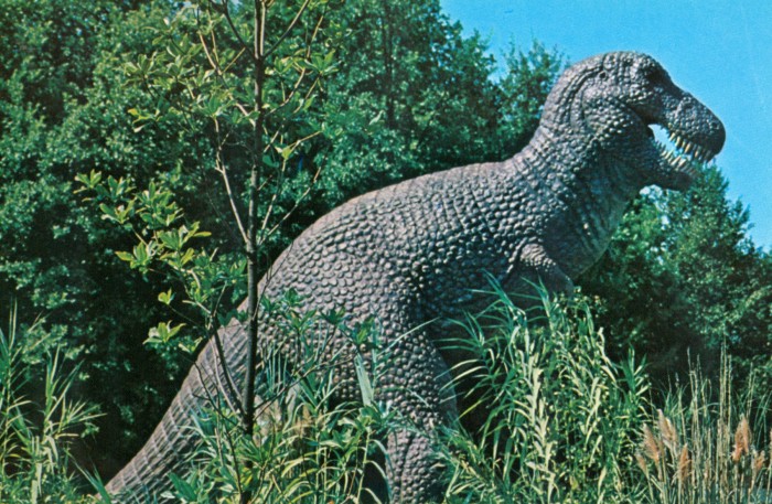 Tyrannosaurus statue