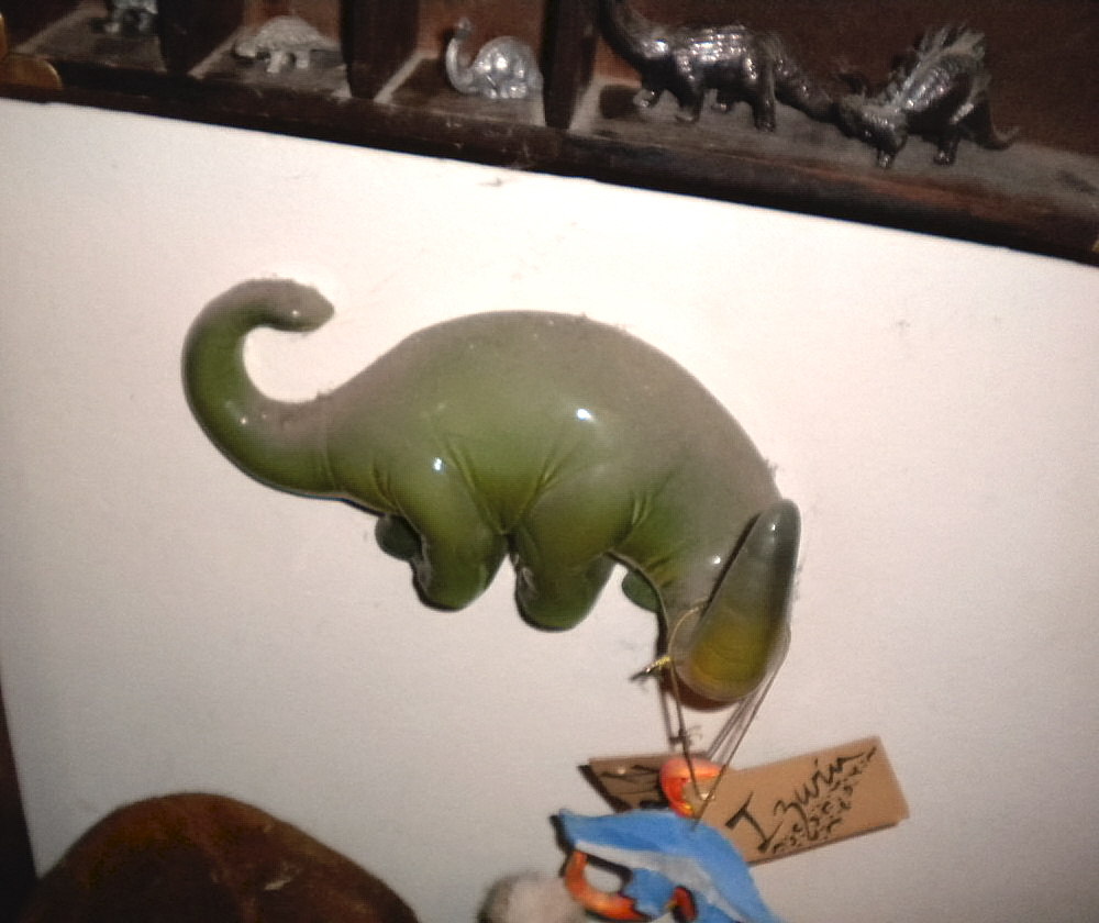 Ceramic Dinosaur Hangers
