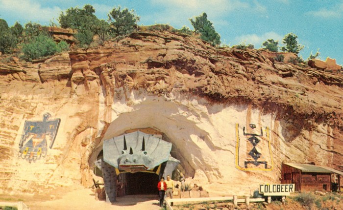 Moqui Cave entrance